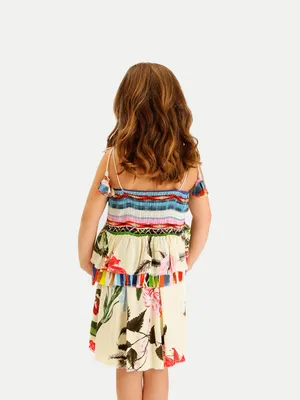 Vestido de Playa Flower Dress