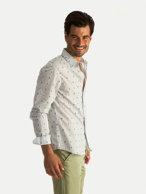 Camisa de Algodón Gray Hawai