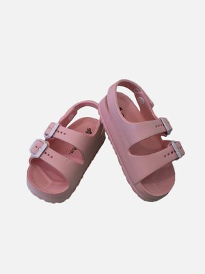 Sandalias Rosa De Palo Niña