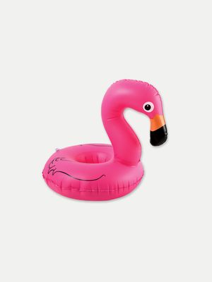 Flamingo Porta Vasos Inflable