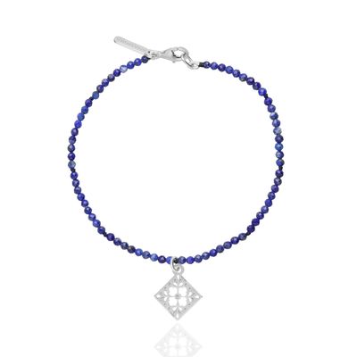 Pulsera Azulejos de Lapislázuli y Plata Anamora por Tanya Moss