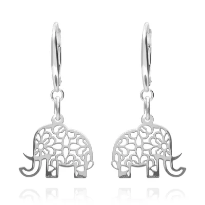 Aretes Elefante Amuletos Anamora