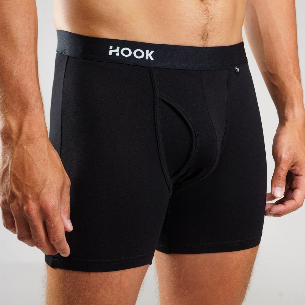 Fly Boxer Brief : Jet Black