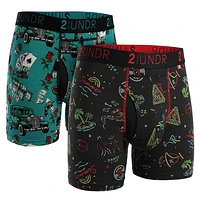 Pack de 2 boxers sélectionnés 2Undr Swing Shift  Mobsters / Vegas