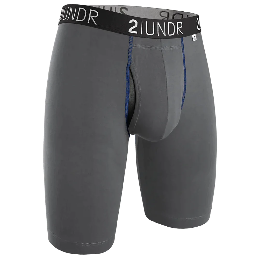2Undr - Swing Shift Long Leg : Grey/Blue