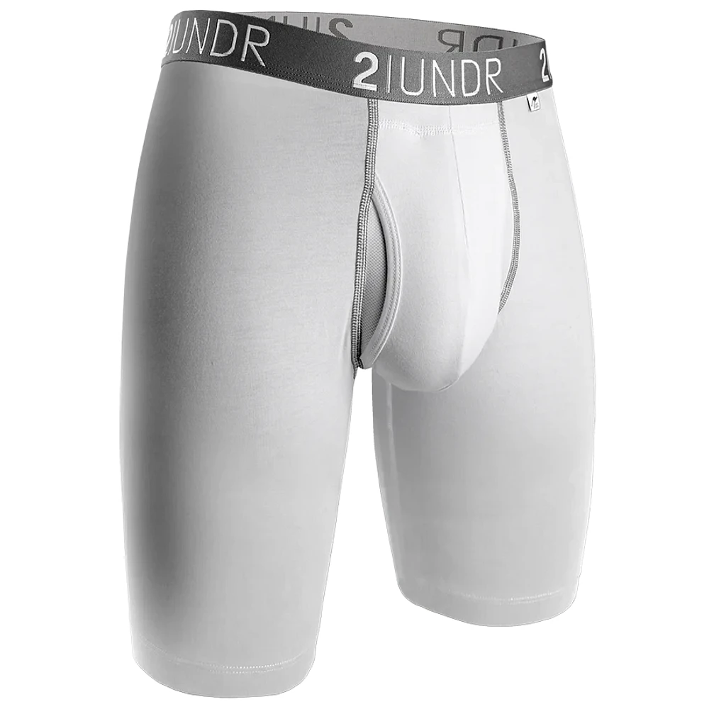 2Undr - Swing Shift Long Leg : White/Grey