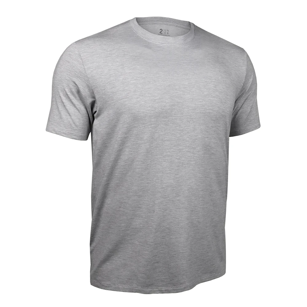 Luxury Grey Crew T-Shirt
