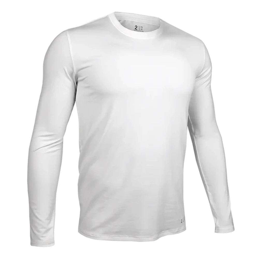 Luxury White Long Sleeve Sweater