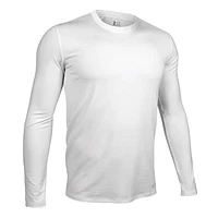 Luxury White Long Sleeve Sweater
