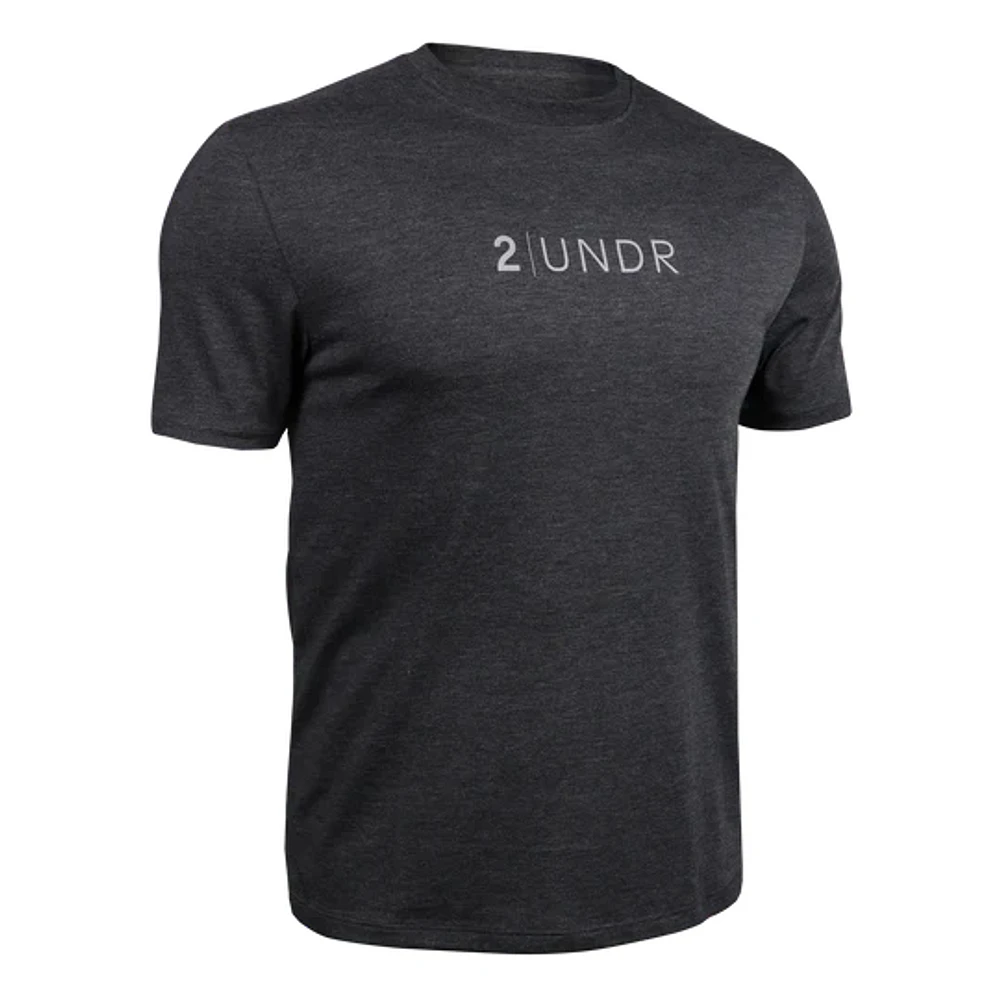 T-shirt LOGO All Day Heathered Charcoal