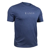 T-shirt LOGO All Day Heathered Navy