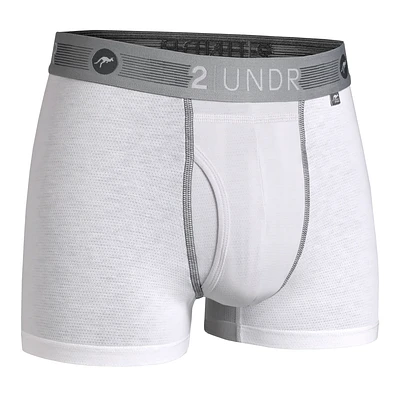 2Undr - Flow Shift Trunk : White