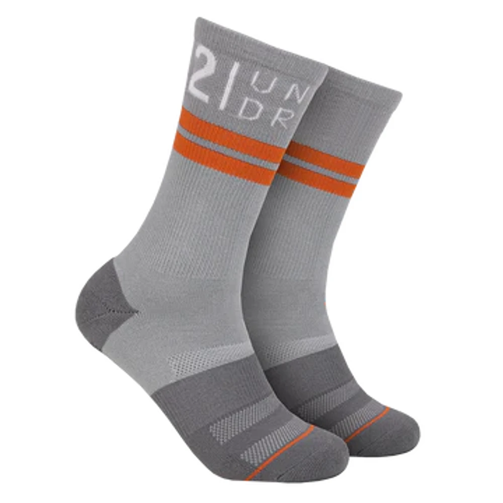 Pair of Sport Grey-Grey socks