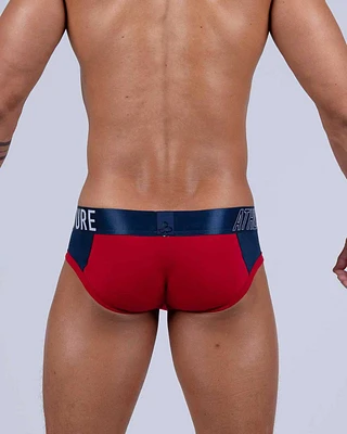 Slip Private Structure mini brief Red Falcon