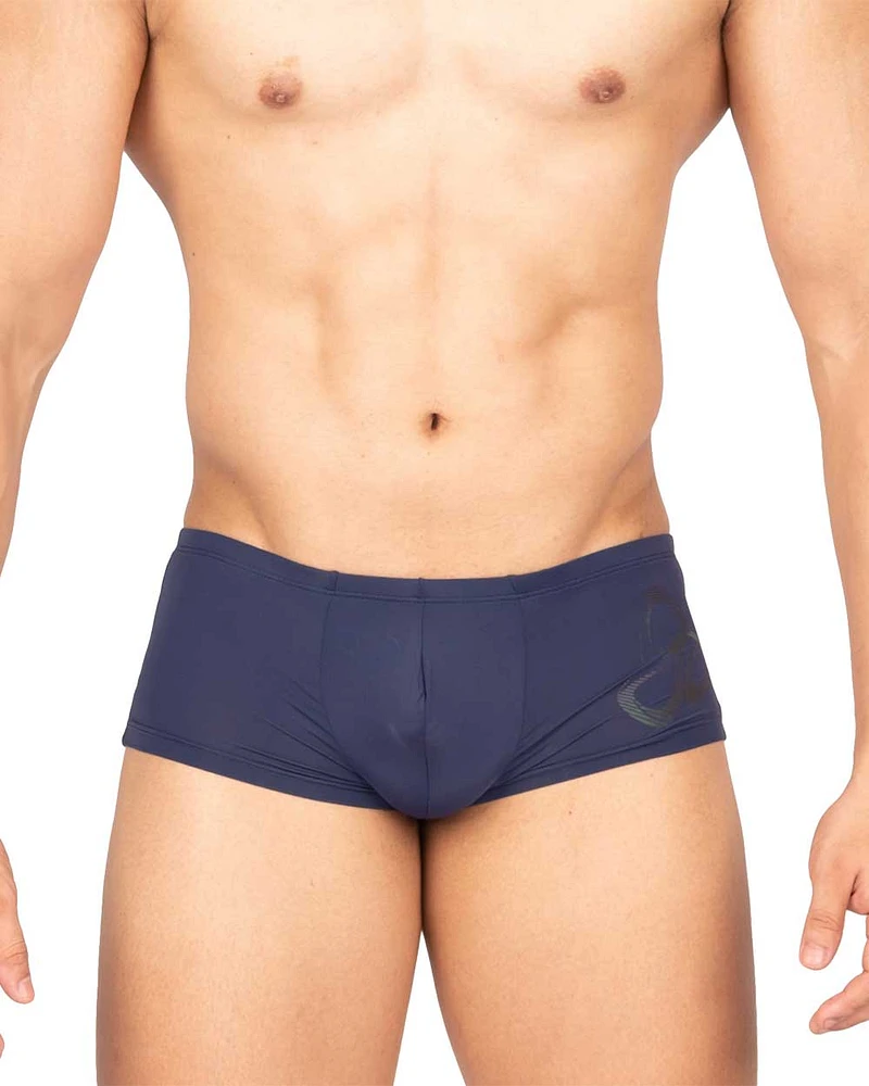 Boxer court  Bare Silk Navy