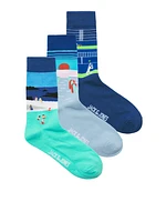 Pack de 3 paires de chaussettes Sunrise landsacape