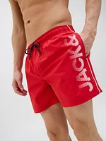 Maillot de bain Maui Splice logo : True Red