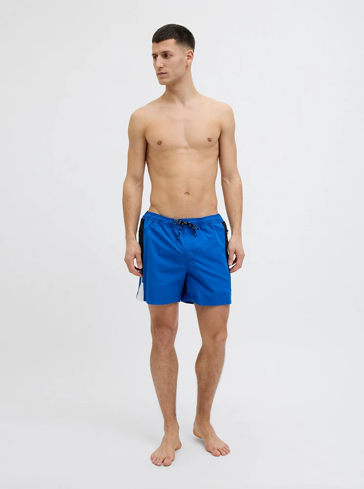 Maillot de bain Maui Blocked Zip : Turkish sea