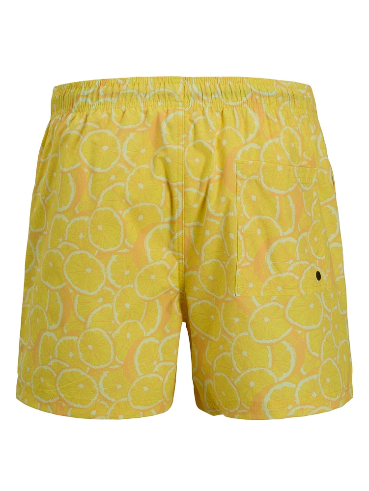 Maillot de bain Maui Novelty AOP AKM : Blazing Yellow