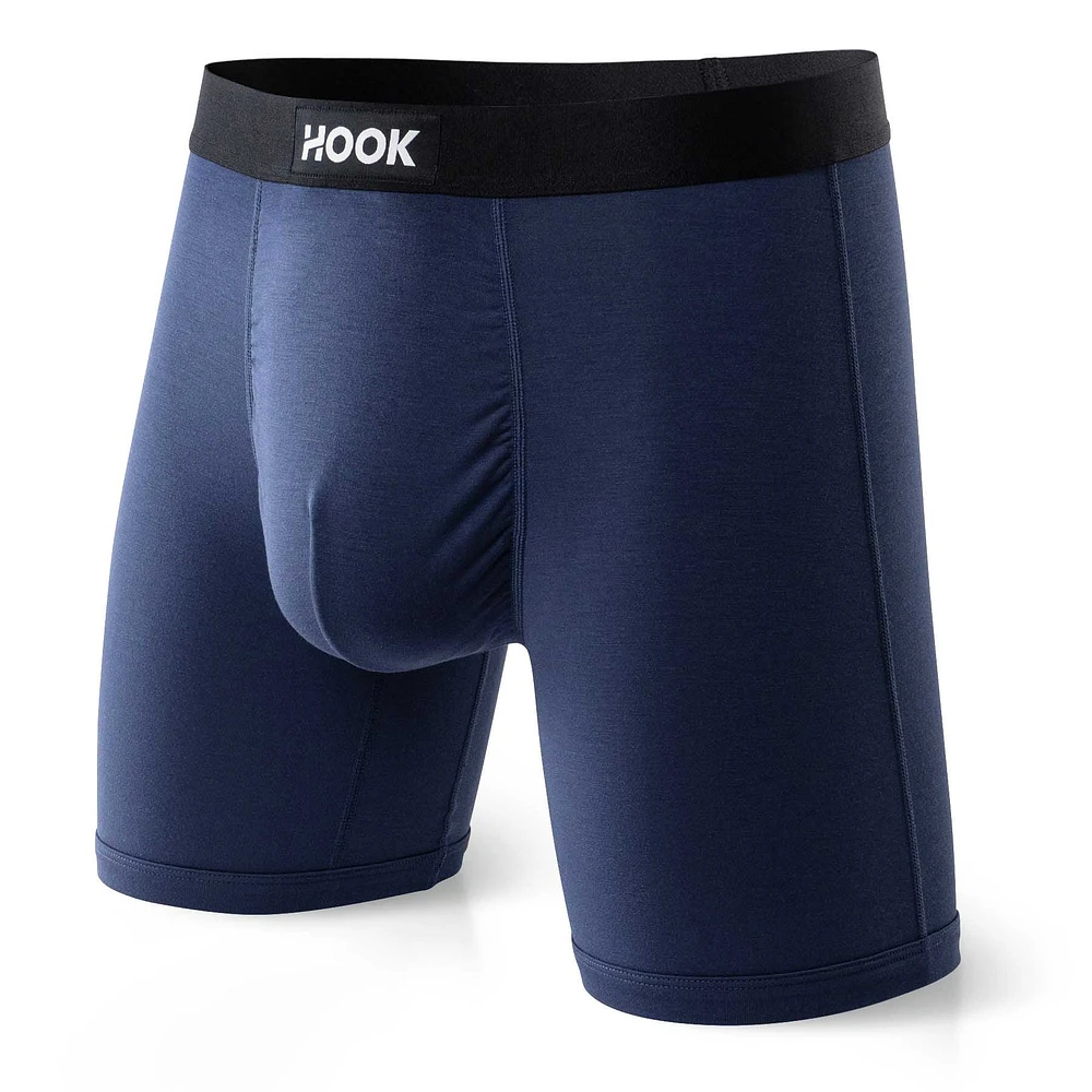3 boxers Max : Noir, charcoal et bleu marine
