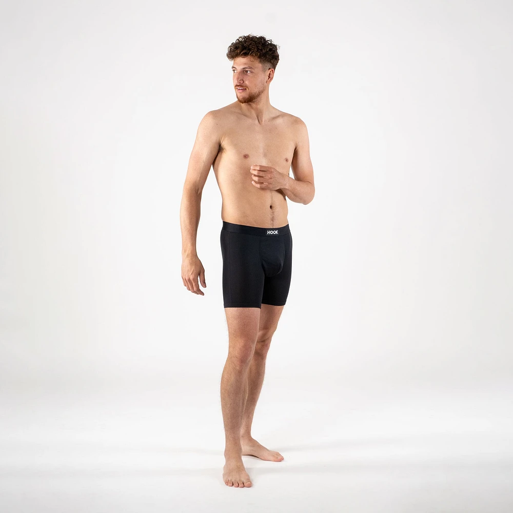 Pack of 5 Hook Max boxers: Black