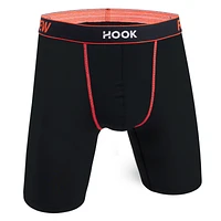 Hook Renew 23 Long Boxer Black & Red