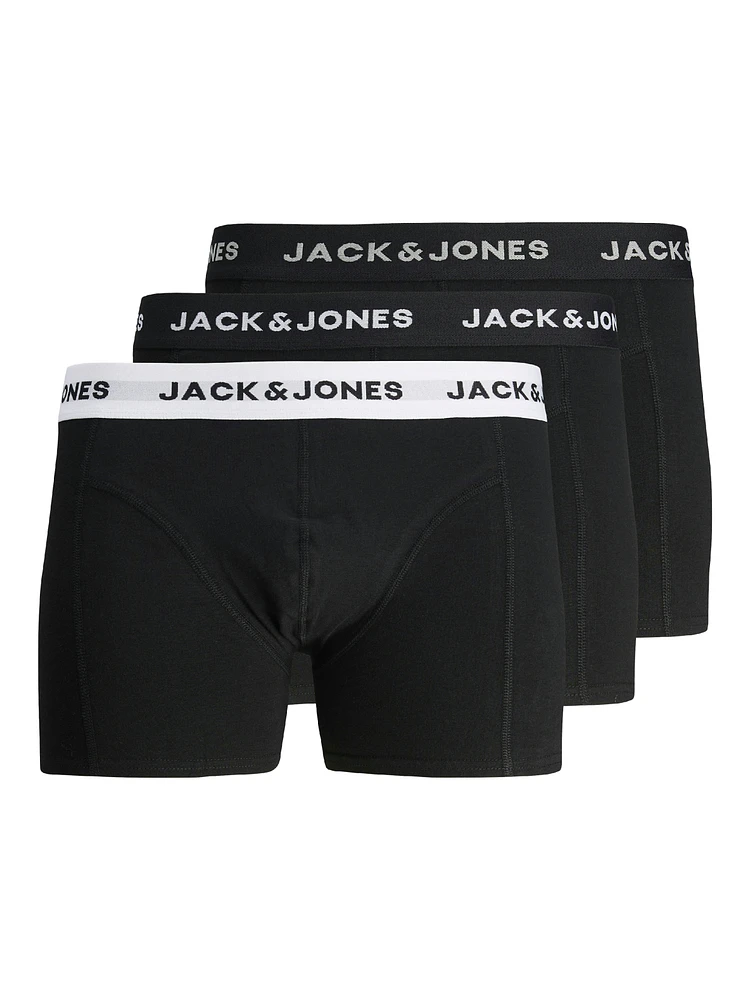 Pack de 3 boxers courts : Solid