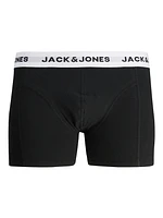 Pack de 3 boxers courts : Solid