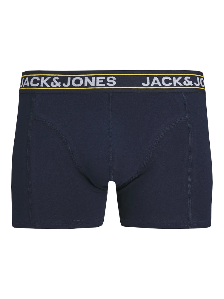 Pink Flamingo short boxer: Solid Navy