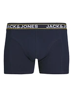 Pink Flamingo short boxer: Solid Navy