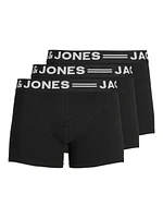 Pack de 3 boxers courts : Sense Noir