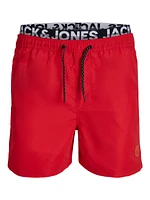 Maillot de bain Jack & Jones Fiji DB WB True Red