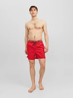 Maillot de bain Jack & Jones Fiji DB WB True Red