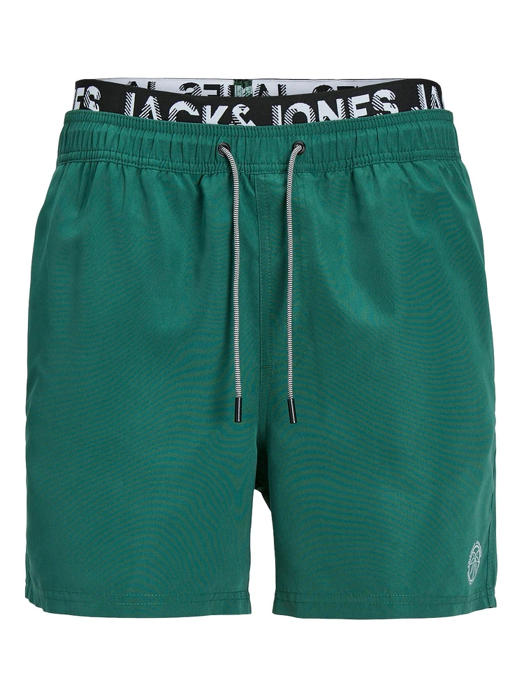 Maillot de bain Jack & Jones Fiji DB WB Dark Green