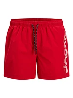 Maillot de bain Maui Splice logo : True Red