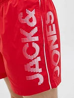 Maillot de bain Maui Splice logo : True Red