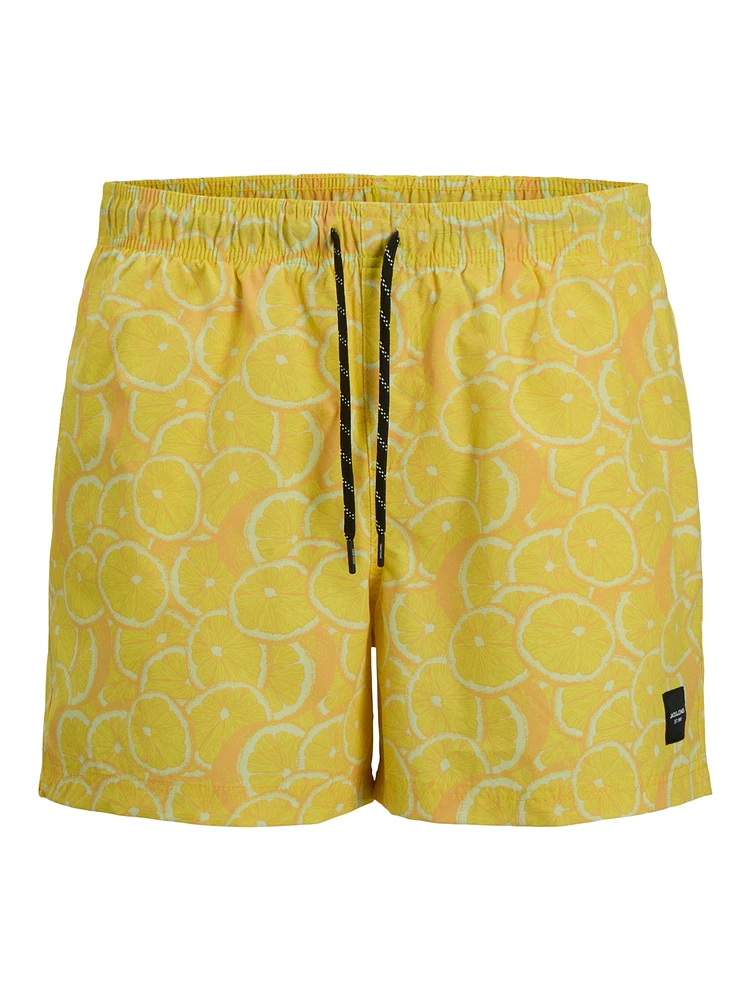 Maillot de bain Maui Novelty AOP AKM : Blazing Yellow