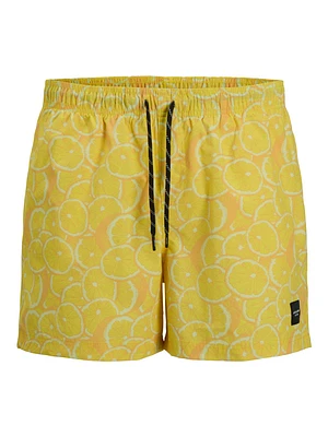 Maillot de bain Maui Novelty AOP AKM : Blazing Yellow