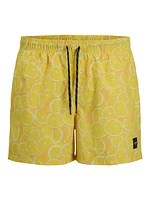 Maillot de bain Maui Novelty AOP AKM : Blazing Yellow