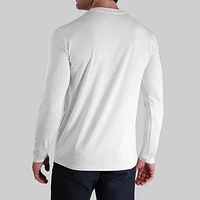 Luxury White Long Sleeve Sweater