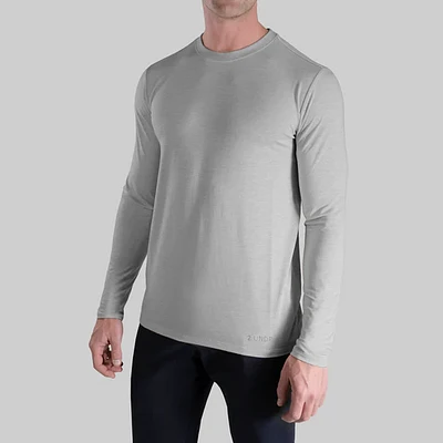 Luxury Grey Long Sleeve Sweater