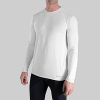 Luxury White Long Sleeve Sweater