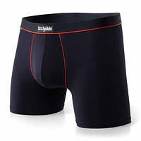 2 Daily Boxer Briefs : Black & Red and Bordeaux