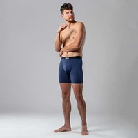 3 boxers Max : Noir, charcoal et bleu marine