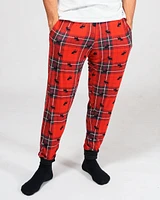 Naked Malone Plaid Moose Pajama Pants