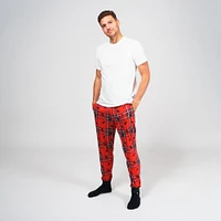 Naked Malone Plaid Moose Pajama Pants