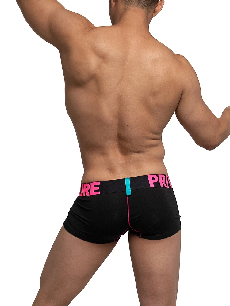 Boxer court Private Structure Black/Magenta