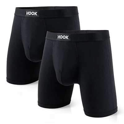 Pack of Hook Max boxers: Black