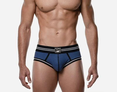 Backless Round2 Blue short boxer