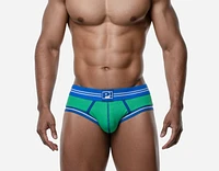 Backless Round2 Green short boxer shorts